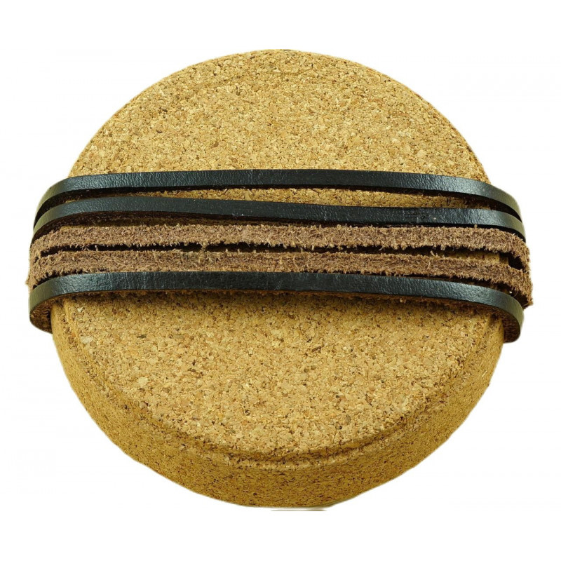 Proužek z umělé kůže PU faux leather plochý, řemínek řetízek náramek hnědý, na vyrábění, vegan šířka 3 mm délka 2 metry