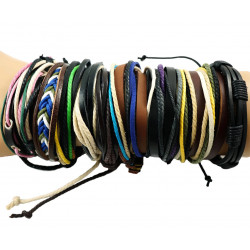 Proužek z umělé kůže PU faux leather plochý, řemínek řetízek náramek hnědý, na vyrábění, vegan šířka 3 mm délka 2 metry