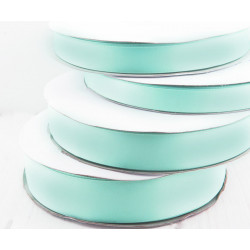 Široká saténová stužka tyrkysově modrá, dekorace svatba Kanzashi šířka 20 mm délka 15 metrů