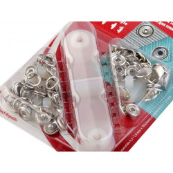 1kar Ikl Knoflík Stiskací Ø11mm Nýtovací Druky Kovová Galanterie Textiln