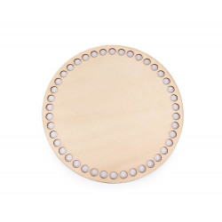 1ks Uk Dno Na Pletení / Výrobu Košíků Ø20cm Dřevěné Polotovary Dotvoření, Pomůcky Nářadí, Kreativní Potřeby