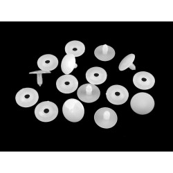 8sada Ransparent Bezpečnostní Klouby Ø25mm Oči Čumáky A Polotovary Na Tvorbu Postaviček Zvířátek Textilní Galanterie