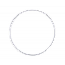 1ks Tříbrná Kovový Kruh Ø25cm Kruhy A Kroužky Polotovary Na Lapače Snů Zvonkohry Tvoření A Aranžován