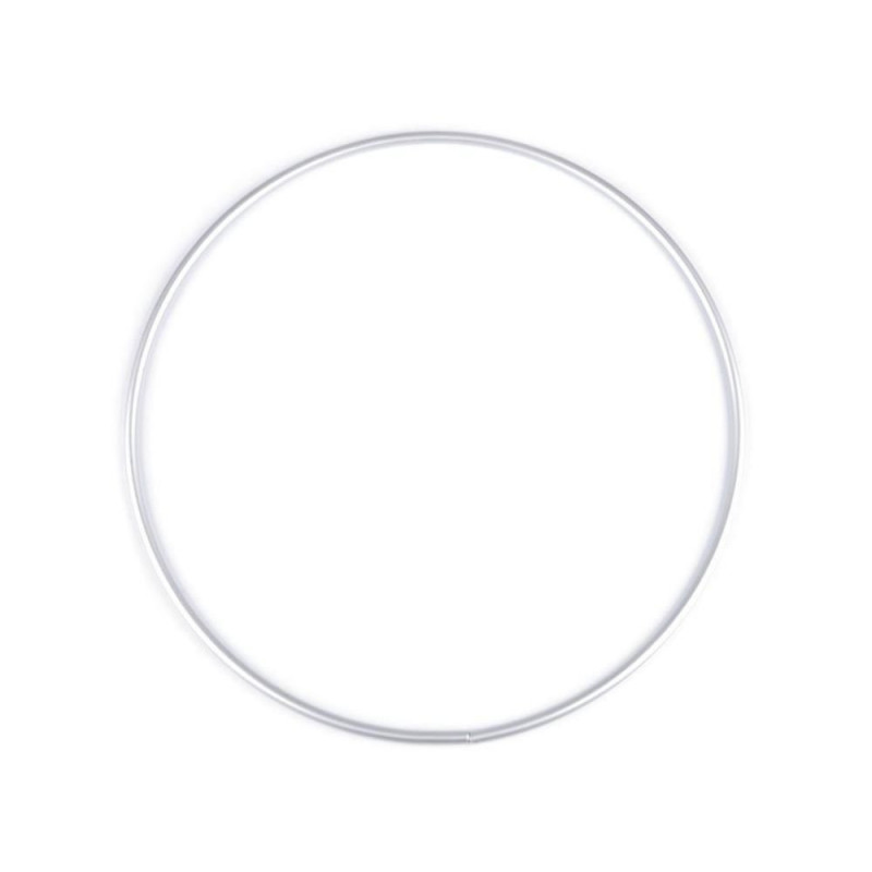 1ks Tříbrná Kovový Kruh Ø25cm Kruhy A Kroužky Polotovary Na Lapače Snů Zvonkohry Tvoření A Aranžován