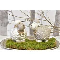 Keramický beránek Tim S mix barev 4 ks