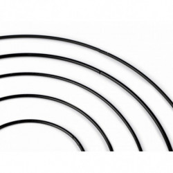 1sada erná kovový kruh sada 5 ks kruhy kroužky polotovary na lapače snů zvonkohry tvoření a aranžování