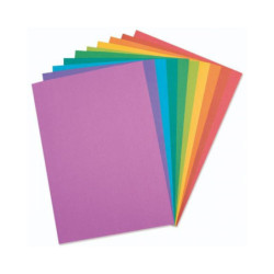Sizzix Sada jednobarevných papírů A6 (40ks) - Barevný mix , barevné papíry kreativita škola