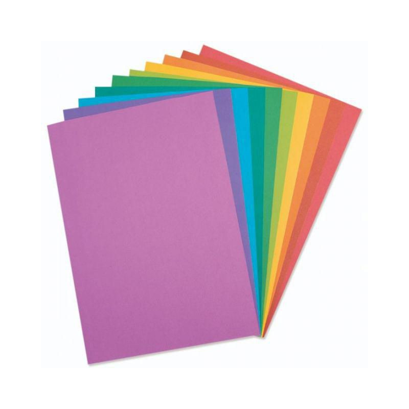 Sizzix Sada jednobarevných papírů A6 (40ks) - Barevný mix , barevné papíry kreativita škola