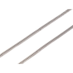 1ks řetízek z nerezové oceli unisex řetízky a řetězy bižuterní, náhrdelníky bižuterie