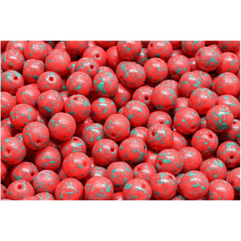 40 ks české sklo 6mm