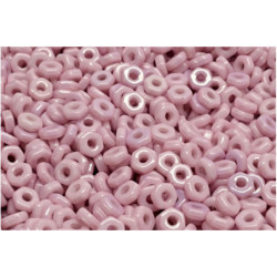 100 ks Hex Nut Spacer Beads české sklo 2mm x 5mm