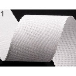 3m Bílá Přírodní Kanavný Pás Šíře 70mm Zoubkovka Kanavné Pásy Vyšívací Tkaniny Rámečky Textilní Galanterie