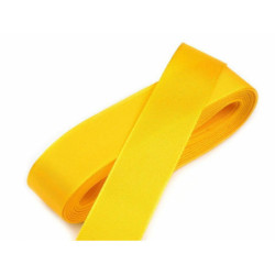 10m Žlutá Stuha Taftová Šíře 25mm Taftové Stuhy - Český Výrobek Textilní Galanterie