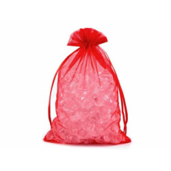 1ks Bílá Dárkový Pytlík 14x21cm Organza Pytlíky Organzy Dárkové Pytlíky Tašky Krabice Tvoření A Aranžován