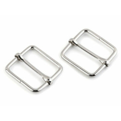 10ks Nikl Černý Posunovač Na Popruhy Šíře 26mm Čtvercový, Posunovače Průvleky Kovová Galanterie Textiln