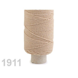 1ks 1911 Hnědá Srnčí Pružné Nitě Ø1mm Návin 30 M Ostatní, Textilní Galanterie