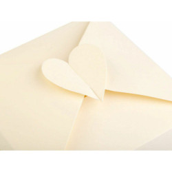 1ks Bílá Papírová Krabička Se Srdcem Krabice Krabičky Dárkové Pytlíky Tašky Dekorace