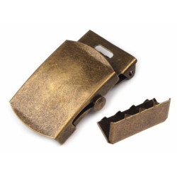 1sada Staromosaz Kovová Spona 30mm Na Opasek S Koncovkou Spony Kovové, Oděvní, Opaskové Laclové, Textilní Galanterie