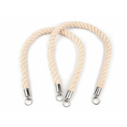 2ks Ežná Světlá Bavlněná Ucha Na Tašky Délka 70cm Polotovary Výrobě Kabelek Tašek Textilní Galanterie