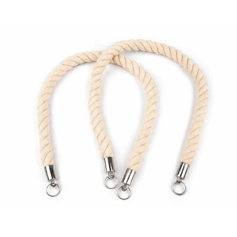 2ks Ežná Světlá Bavlněná Ucha Na Tašky Délka 70cm Polotovary Výrobě Kabelek Tašek Textilní Galanterie