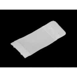 1ks 1 Bílá Prodloužení Obvodu Podprsenky Šíře 38mm Dvouřadé, Háčky Očka Na Stuze Podprsenkové, Plavkové Korzetové Polotovary