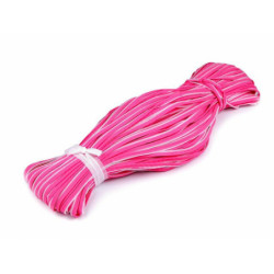 1m Žlutá Reflexní Paspulka / Kédr Šíře 8mm Paspulky - Výpustky Lemovky Lampasy Textilní Galanterie