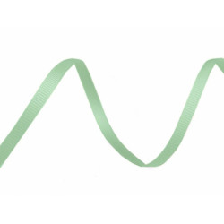 10m 55 Mint Rypsová Stuha Šíře 5mm Rypsové Stuhy - Jednobarevné, Textilní Galanterie