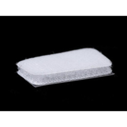 1karta Béžová Suchý Zip Samolepicí Obdélníčky 15x25mm Tvary Suché Zipy Textilní Galanterie