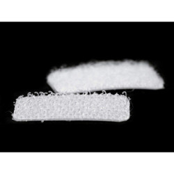 1karta Béžová Suchý Zip Samolepicí Obdélníčky 15x25mm Tvary Suché Zipy Textilní Galanterie