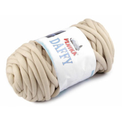 1m (53) béžová sv. příze daffy silná marshmallow 1000 g silné ostatní, pletení háčkování, textilní galanterie