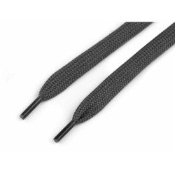 2ks šedá sv. tkaničky do bot tenisek mikin délka 130 cm šňůry provázky textilní galanterie