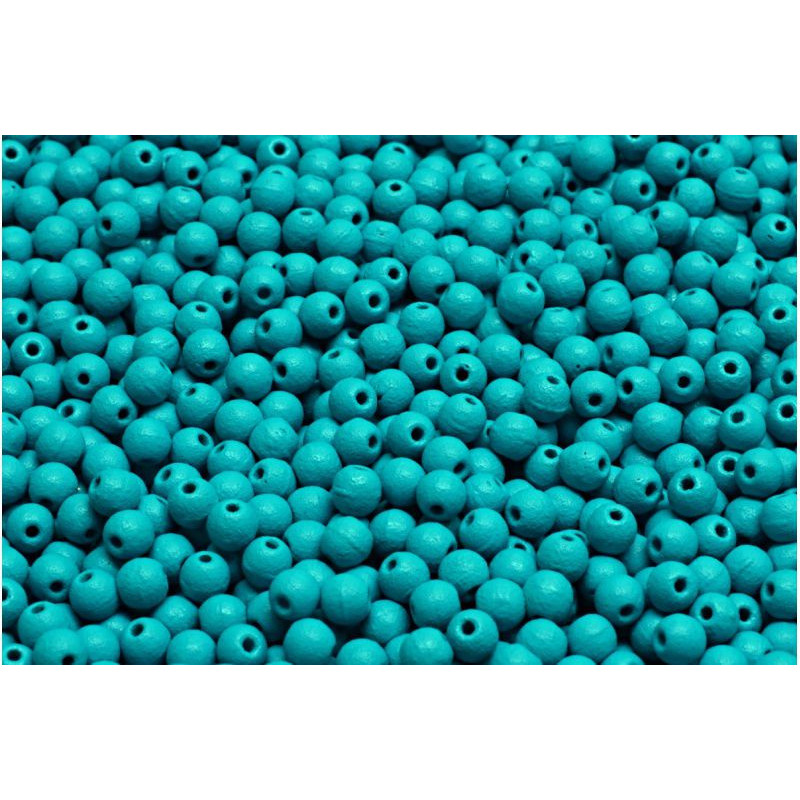 100 ks Matné tlačítko malé sklo české sklo 3mm