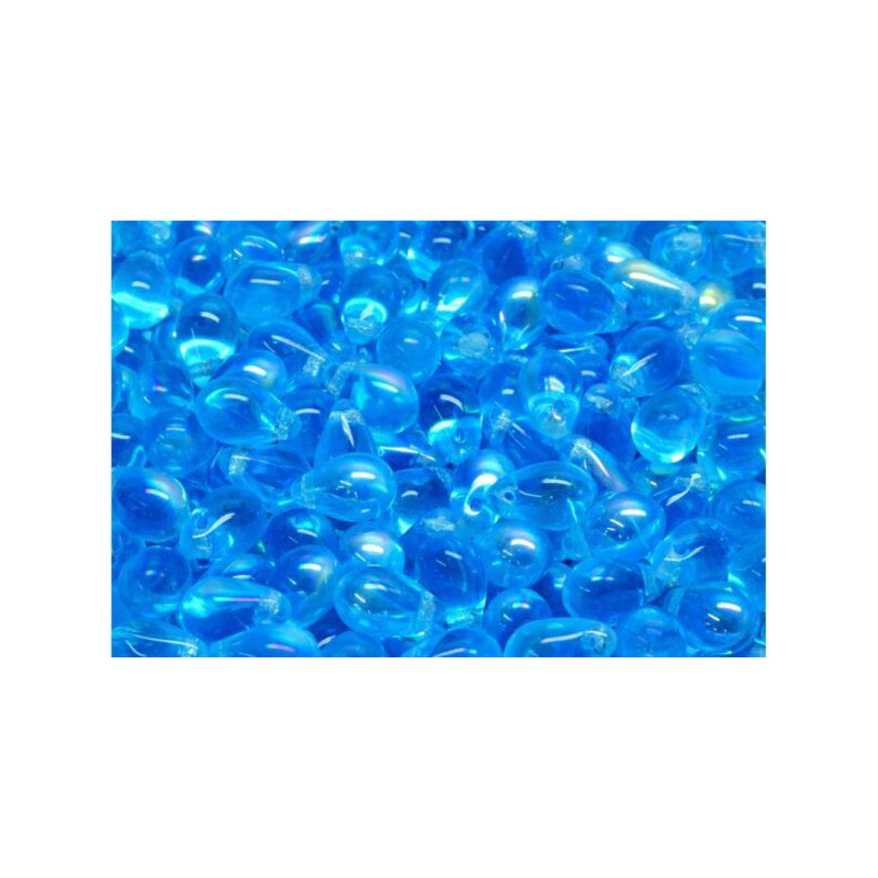 Tear Drop Teardrop Beads české sklo 8mm