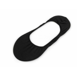 1pár 3 Černá Ponožky Do Balerín Bavlněné, Ponožky Podkolenky Ťapky Punčochové Zboží, Módní Doplňky